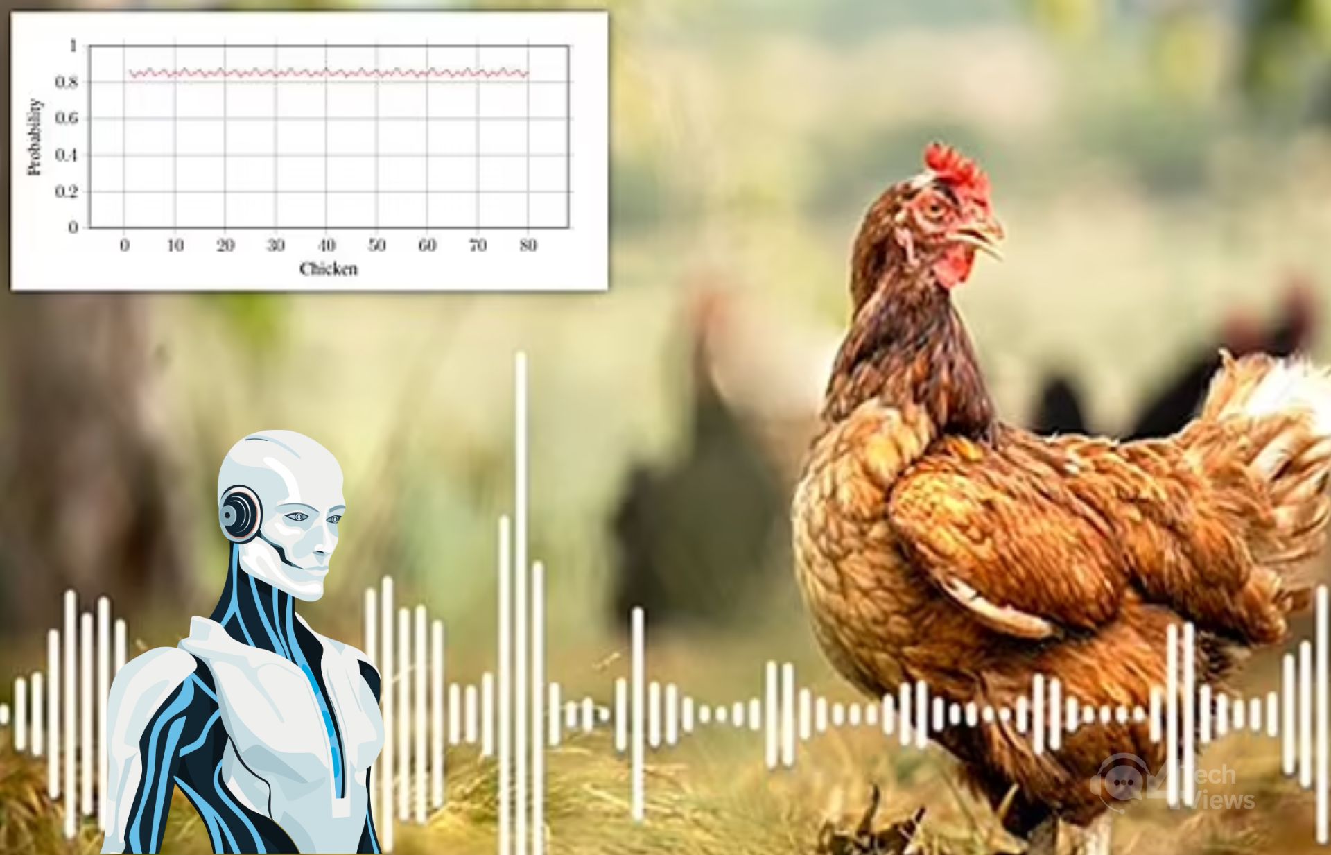 Các nhà khoa học phát triển hệ thống AI mới có thể hiểu những gì gà đang nói - 4TechViews