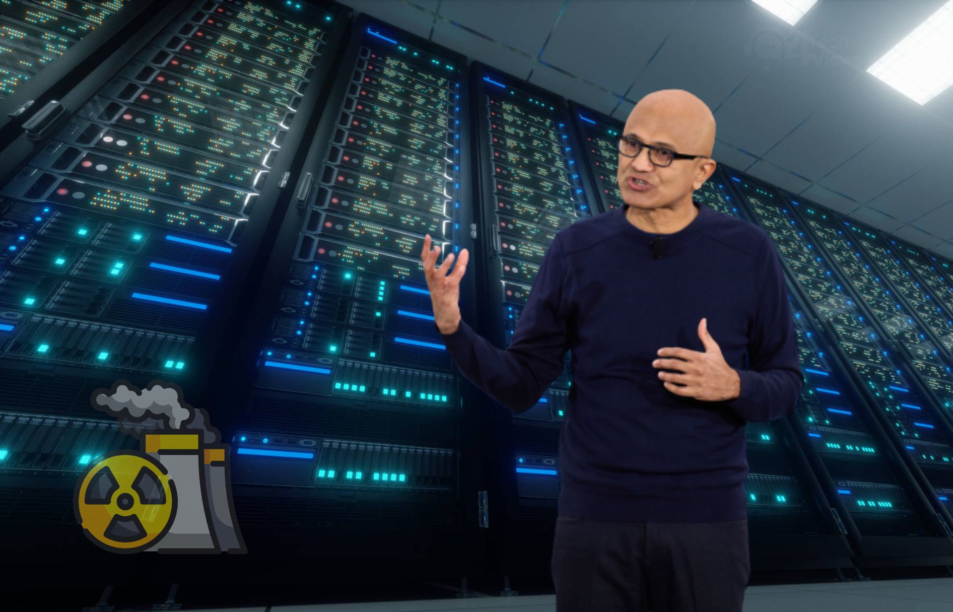 Microsoft Explores Nuclear Energy for AI Data Center Power - 4TechViews