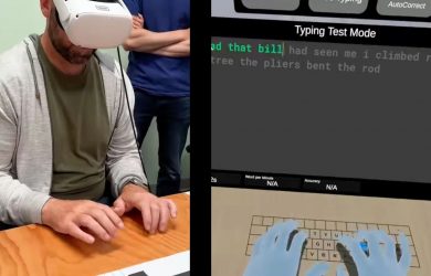 Zuckerberg tiết lộ công nghệ VR biến bề mặt phẳng thành bàn phím - 4TechViews