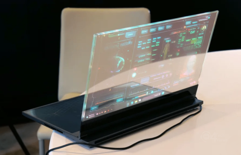Laptop màn hình microLED trong suốt đầu tiên trên thế giới - 4TechViews